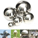 30 cm/12 inch Diameter Gazing Globe Mirror Ball,Silver Stainless Steel Polished Reflective Smooth Garden Sphere,Colorful and Shiny Addition to Any Garden or Home by GreenHaven Gardens