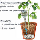 10pcs Plant Watering Devices, Planter Self Watering Globes for Home Potting, Plastic Garden Flower Plant Watering Spikes Automatic Plant Waterer System Set Suit for All Indoor Outdoor Plant by GreenHaven Gardens