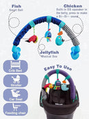 Pau1Hami1ton Baby Stroller Arch Toys, Car Seat Toys,Baby Gifts.S-19(Cloud) by TinyTreasures Baby Boutique