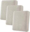 H.VERSAILTEX Super Stretch Individual Seat Cushion Covers - Sofa & Couch Cushion Slipcover Sets - Thick Jacquard Textured Twill Fabric (3 Piece, Island Fossi) by CozyNest Decor