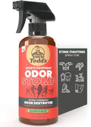 Uncle Todd’s Odor Stomp Sports Equipment Odor Eliminator Spray - Extra Strength Enzyme-Powered Deodorizer for Football, Hockey, Gym Bags, and Athletic Gear - Bamboo Blitz Scent - 16 oz by CozyNest Decor