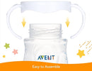 Baby Bottle Handles for Philips Avent Natural Baby Bottles, Compatible Avent Bottle Holder for Baby, 2 Count by TinyTreasures Baby Boutique