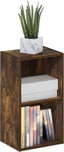 Furinno Pasir 2-Tier Open Shelf Bookcase, Bookshelf, Amber Pine by TinyTreasures Baby Boutique