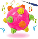 Toddler's Music Dancing Shake Ball - Move, Crawl, Bounce, Sensory Learning for Kids and Babies, Fun Gift for Both Boys and Girls by TinyTreasures Baby Boutique