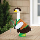 Miles Kimball Fishing Goose Outfit by GagglevilleTM, Fits Large 23" H Statue by GreenHaven Gardens