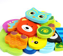 Toddler Puzzles, Wooden Jigsaw Animals Puzzles for 1 2 3 Year Old Girls Boys Toddlers, Educational Preschool Toys Gifts for Colors & Shapes Cognition Skill Learning by TinyTreasures Baby Boutique