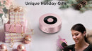 XLEADER Mini Bluetooth Speaker (Gift Box Packed) Portable Speakers Bluetooth Wireless with Micro SD/Mic/Aux Input, Touch Screen, 12H Playtime, Cute Pink Small Speaker for iPhone Laptop Shower Office by TinyTreasures Baby Boutique