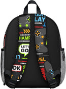 Toddler Backpack for Boys 3-8: Preschool Kindergarten Backpack - Cute Kids Backpacks for Boys-Game by TinyTreasures Baby Boutique