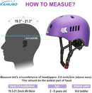 KAMUGO Kids Bike Helmet Set, Toddler Helmet for Ages 2-8 Boys Girls with Sports Protective Gear Set Knee Elbow Wrist Pads for Skateboard Cycling Scooter Rollerblading by TinyTreasures Baby Boutique
