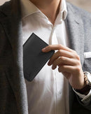 ALLIVE Passport Holder for Travel, Genuine Leather Passport Holder Women Men,Passport Cover Wallet,Travel Must Haves Airport Essentials Travel Gifts Black by TinyTreasures Baby Boutique