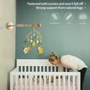 Baby Crib Mobile Arm,HBM Wooden Mobile Arm for Crib Mobile Hanger for Crib Baby Girl Nursery Decor by TinyTreasures Baby Boutique