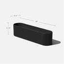 Veradek Demi Series Window Box Planter - Long Planter Box for Windowsill/Balcony | Durable Plastic-Stone Composite Material | Modern Décor for Flowers/Herbs by GreenHaven Gardens