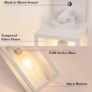 16-inch White Dusk to Dawn Outdoor Wall Light Fixtures, Exterior Waterproof Wall Lanterns, Large Porch Sconces Lighting, Modern Outside Lights for House Patio Front Door Entryway, 2-Packs by GreenHaven Gardens