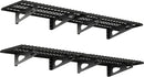 4-Pack 1.5x3FT Garage Shelving 17.7-inch-by-35.8-inch Wall Shelf Garage Storage Rack Wall Mounted Floating Shelves,Black by GreenHaven Gardens