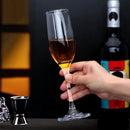 6 oz Champagne Flutes Glass, Wine Flutes Set of 12, for Champagne, Wine, High-End Banquets, Parties, Bars, Weddings, Gifts (12pcs) by CozyNest Decor