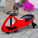Wiggle Car - Ride on Toy for Ages 3 and Up - Toddler Ride on Toys with no Batteries, Gears, or Pedals Just Twist, Wiggle, and Go by Lil’ Rider (Red) by TinyTreasures Baby Boutique