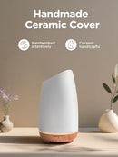 InnoGear Oil Diffuser, 150ml Ceramic Stone Diffuser for Essential Oils Handcrafted Aromatherapy Diffuser Ultrasonic Cool Mist Humidifier with 2 Mist Modes Waterless Auto Off for Home Room Office by TinyTreasures Baby Boutique