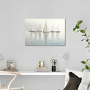 ARTISTIC PATH Coastal Sailboat Canvas Wall Art - Nautical Sailing Picture Ocean Ship Prints Sea Level Boat Painting Artwork for Bedroom by CozyNest Decor