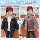 Infant Baby Winter Coat Bear Hooded Jacket Warm Fleece Snowsuit Windproof Outerwear for Toddler Boy Girl 9M-4T by TinyTreasures Baby Boutique