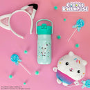 Zak Designs Harmony Gabby's Dollhouse Kid Water Bottle for Travel, 14oz Recycled Stainless Steel, Leak-Proof When Closed and Vacuum Insulated (Pandy Paws, Cakey Cat, Mercat, Kitty Fairy) by TinyTreasures Baby Boutique