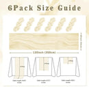 10FT 6 Pack Beige Cheesecloth Table Runner 20 x 120 Inch Long Rustic Gauze Fabric Cheese Cloth Table Runner for Wedding Bridal Baby Shower Table Decorations Boho Sheer Birthday Party Table Decor by CozyNest Decor