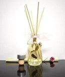 LOVSPA Reed Diffuser Set, Pink Peony Scented Oil Diffuser with Sticks, Home Fragrance Accessories for Bathroom Shelf Decor, Aroma Diffusers for Home or Office Desk, USA Made by CozyNest Decor