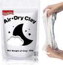 ifergoo White Air Dry Clay, Modeling Clay for School Art & Craft Project. Refill White Clay for Kids Age 3-12, Boys and Girls Gift by TinyTreasures Baby Boutique