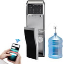 ICEPURE Multi-Function WiFi Water Cooler with Bullet and Crushed/Chewable Ice Maker, 5 Gallon Bottle Bottom Loading, Hot Cold Water Dispenser Built-in Ice Machine Combo, 35lbs/24H, Stainless Steel by CozyNest Decor