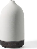 Diffuserlove Ceramic Diffuser 160ML Essential Oil Diffusers Aromatherapy Essential Oil Diffuser for Room Air Diffuser for Home Bedroom Stone Diffuser Black Wood Pattern Base (Size:6.8" H x 3.6" W) by TinyTreasures Baby Boutique