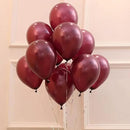 130pcs Burgundy Balloons Different Sizes 18" 12" 10" 5" Wine Red Balloons for Birthday Graduation Bride Baby Shower Wedding Decorations by CozyNest Decor