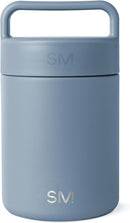 Simple Modern Food Jar for Hot Food | Reusable Stainless Steel Vacuum Insulated Leak Proof Lunch Storage for Smoothie Bowl, Soup, Oatmeal | Provision Collection | 12oz | Blue Dune by TinyTreasures Baby Boutique