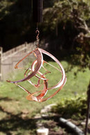 Red Carpet Studios Cosmix Copper Double Wind Sculpture, Small (31058), 14 Inch by GreenHaven Gardens