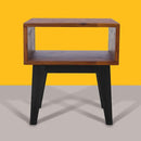 Serena Solid Wood Nightstand by Megsu