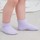 Zaples Baby Non Slip Grip Ankle Socks with Non Skid Soles for Infants Toddlers Kids Boys Girls by TinyTreasures Baby Boutique