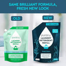 Puracy Laundry Detergent Refill - Enzyme-Powered Liquid Laundry Detergent Concentrate, Natural Laundry Detergent Seen on TikTok, Non-Toxic (Fresh Linen, 48 fl oz, 192 Loads) by CozyNest Decor