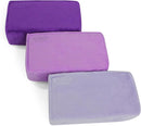 The Original Premium Plush Building Block for Kids - Certified Safe Foam Blocks in Luxuriously Soft Fabric Covers - Set of 24 (Grape) by TinyTreasures Baby Boutique