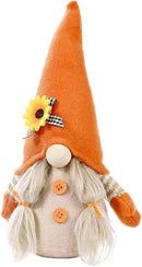 Gnomes Plush Decorations,Fall Decor Fall Gnome Plush Decoration for Home,Handmade Swedish Tomte Doll Mr and Mrs Scandinavian Gnomes,Fall Home Decor Thanksgiving Gnome Table Decorations,Girl by CozyNest Decor