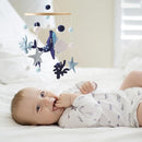 Baby Mobile Wind Chime Sea Creatures, Whale Mobile Wind Chime, Baby Bed Hanging Game Mobile for Children's Room Children's Bed Decor by TinyTreasures Baby Boutique
