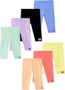 Premium Baby & Toddler Capri Leggings - Soft Cotton Blend, Durable & Perfect for Every Adventure by TinyTreasures Baby Boutique