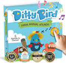 Ditty Bird Farm Animals Sound Book for Toddlers | Interactive Farm Board Book with Real Animal Sounds | Touch & Sound Book for Ages 1-3 | Sensory, Musical Book for Toddlers by TinyTreasures Baby Boutique