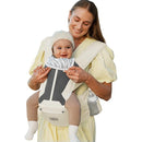 Baby Carrier, Baby Holder Carrier Newborn to Toddler - Ergonomic, Cozy and Breathable Baby Carrier with Hip seat for 7-50lbs by TinyTreasures Baby Boutique