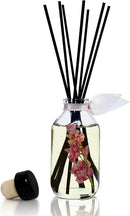 LOVSPA Reed Diffuser Set, Pink Tuberose Scented Oil Diffuser with Sticks, Home Fragrance Accessories for Bathroom Shelf Decor, Aroma Diffusers for Home or Office Desk, USA Made by CozyNest Decor