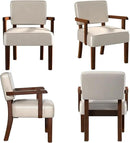 Accent Chair, PU Leather Chair for Living Room Oversized Armchair with Soft Seat and Armrests for Bedroom Dinning Reading Waiting Room (One Chair) by CozyNest Decor