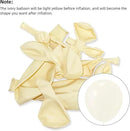 130pcs Ivory White Balloons Different Sizes 18" 12" 10" 5" Party Latex Balloons for Birthday Baby Shower Graduation Wedding Gender Reveal Anniversary Party Decorations by CozyNest Decor