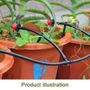 Barbed Connectors Drip Irrigation, 1/4" Universal Barbed Tee Fittings(100pcs 1/4" Tee Fittings) by GreenHaven Gardens