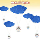 ArtCreativity 24-Pack / 2" Mini Astronaut Paratroopers – Durable Parachute Toys for Kids – Space-Themed Party Favors, Astronaut Piñata Fillers, and Goodie Bag Toys by TinyTreasures Baby Boutique