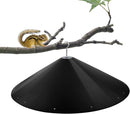24-inch Large Outdoor Squirrel Baffles for Bird Feeders Pole, Baffle with Metal Frame, Squirrel Guard for Bird Houses, Two Way Use, Black Color by GreenHaven Gardens