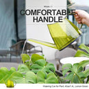 WhaleLife Indoor Watering Can for House Bonsai Plants (1.4L, Green Lemon) by GreenHaven Gardens