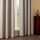 Linen Curtains 84 Inch Length 2 Panels Set, 100% Blackout Curtains Textured Thermal Insulated, Grommet Light Blocking Drapes for Living Room Bedroom Luxury Decor(52W × 84L inch, Linen) by CozyNest Decor