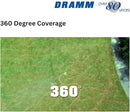 Dramm ColorStorm Gear Drive Sprinkler on Heavy Duty,Durable Metal Base, 4 Patterns, Ideal for Small, Medium & Large Areas with Pass Through Feature, Red, 40 Foot Diameter by GreenHaven Gardens